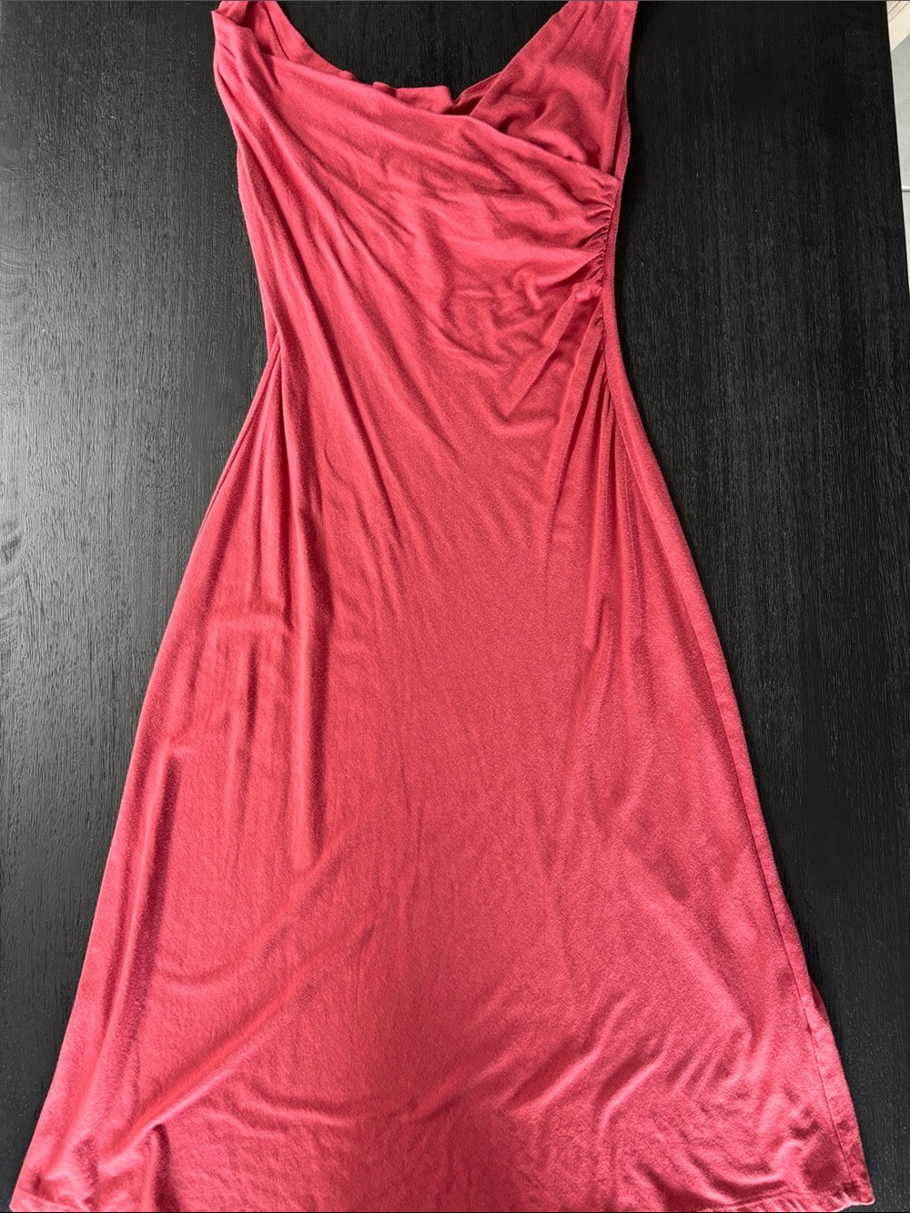 Blue Canoe Organic Sleeveless Draped Midi Dress